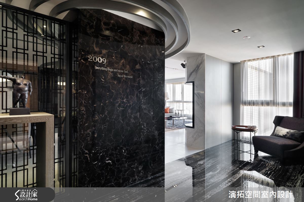  65 坪現代流暢曲度 灌溉心靈的感性流域