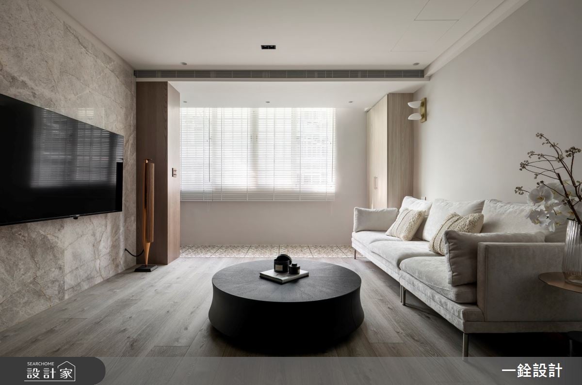 法式摩登經典胡桃木X溫柔奶茶色 顛覆40年台北老屋設計