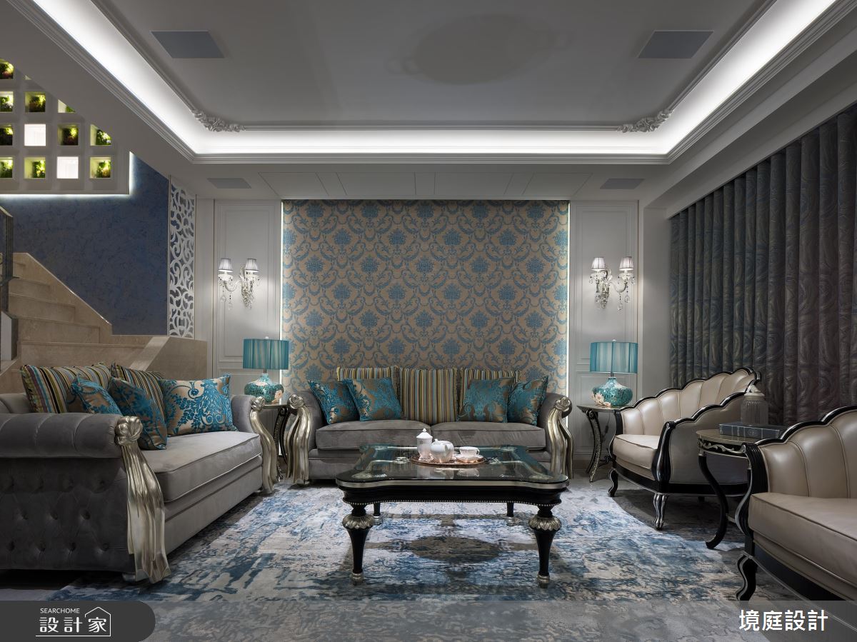 輕貴族的生活型態！奢華宮廷風格打造樓中樓