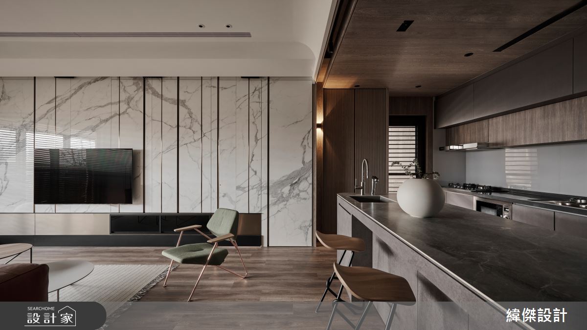 沉浸式體驗新成屋裡的靜奢品味！以自然元素交織20坪現代宅