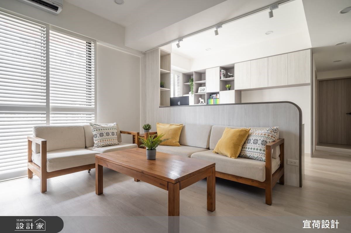 純白北歐風的奶油黃幸福感！親子宅秘訣：玄關落塵區、開放式書房和綠建材