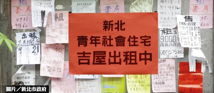 新北中和青年宅  開放線上查詢結果