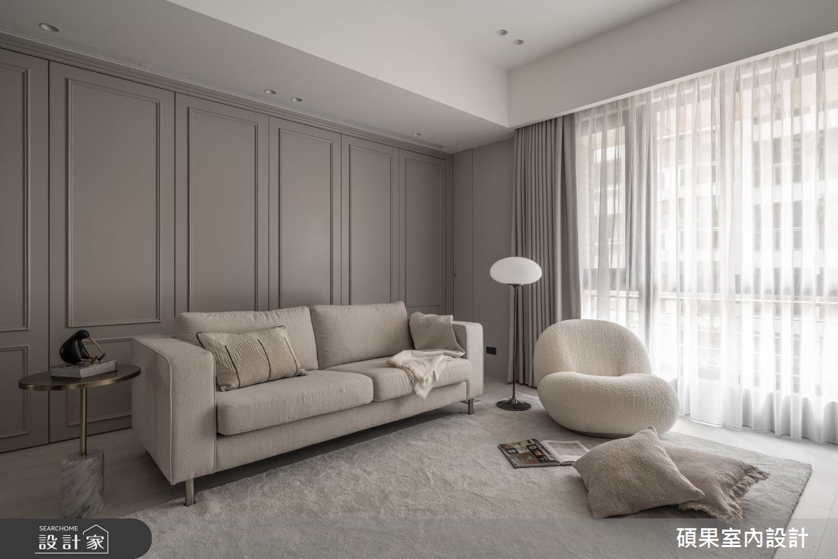 輕淺色交映夢想空間，27坪美式居宅用優雅姿態伴一家成長