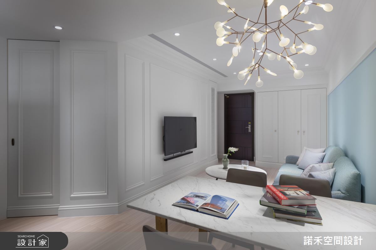 不到100萬！把海洋、日光、美式風搬進15坪新婚宅