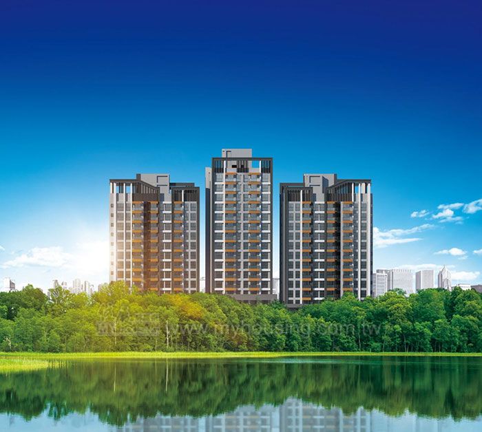 湖景作畫繁華為伴 私藏青埔最美的窗景