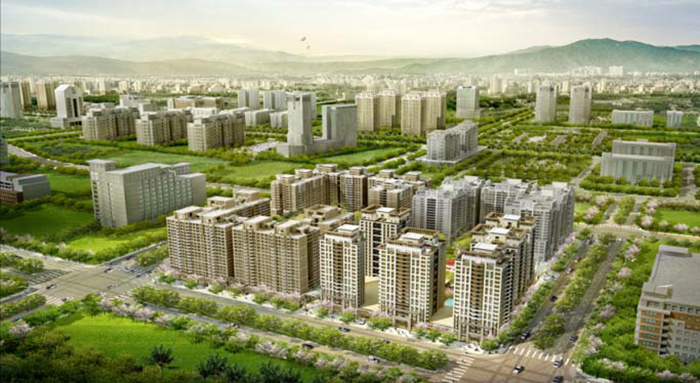 造鎮計畫需要優良的物業來助陣