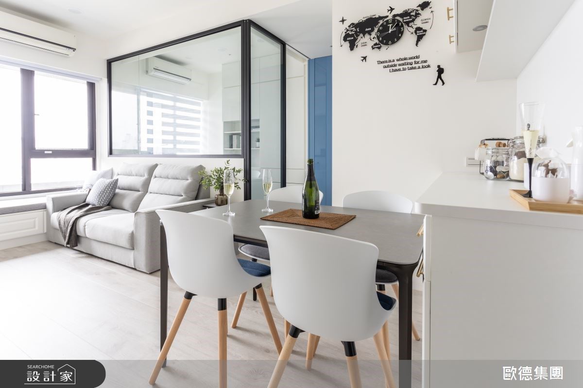 歡迎光臨 20 坪美式小白宮！馬克杯展示牆、臥榻書房，表現小坪數的無限可能