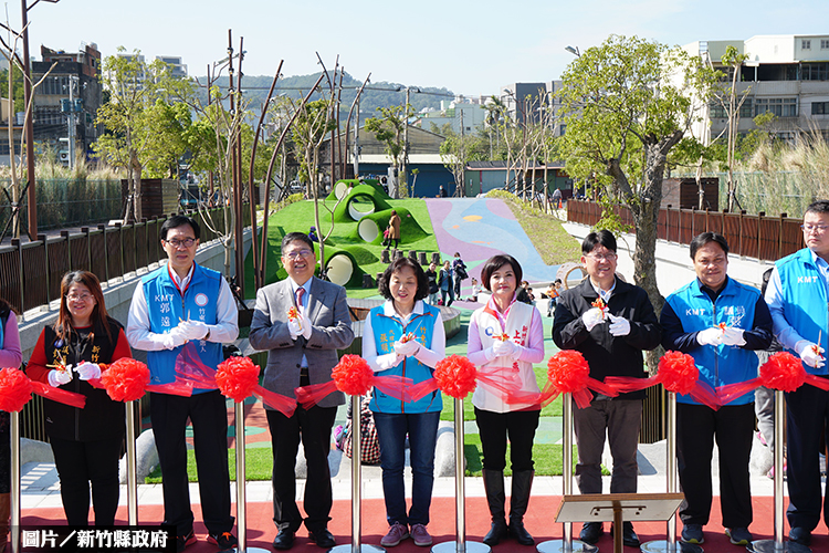 竹東台泥公園 結合生態、歷史與共融