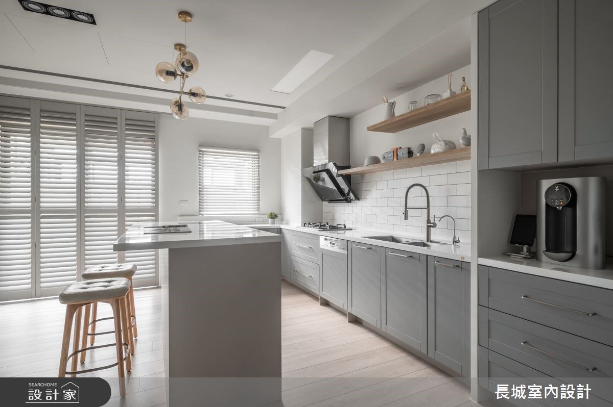 透天別墅預售時記得先客變！刪除一樓客房打造女主人夢幻中島廚房，男主...