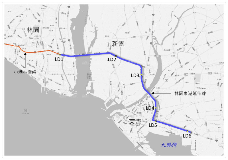 高捷南延屏東北伸路竹大湖