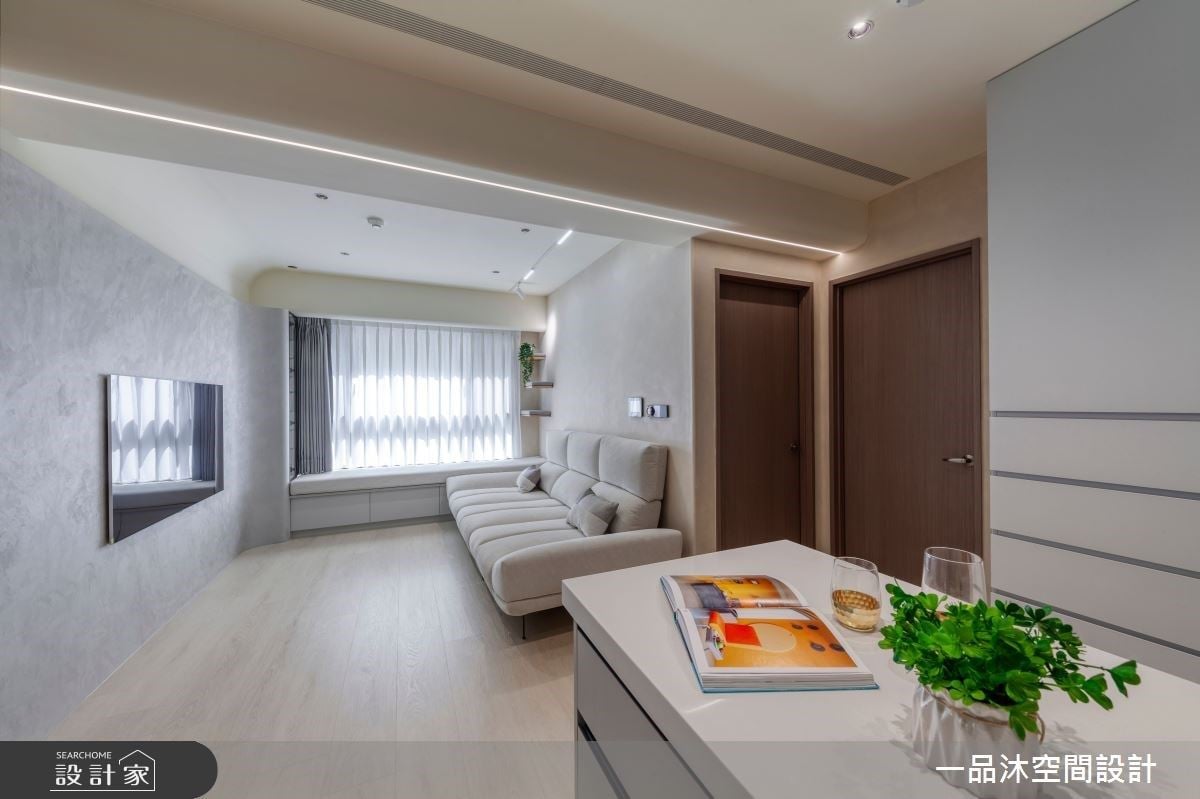 17坪新婚宅的理想預算裝修提案!讓寬敞中島與窗邊臥榻陪你度過療癒生活