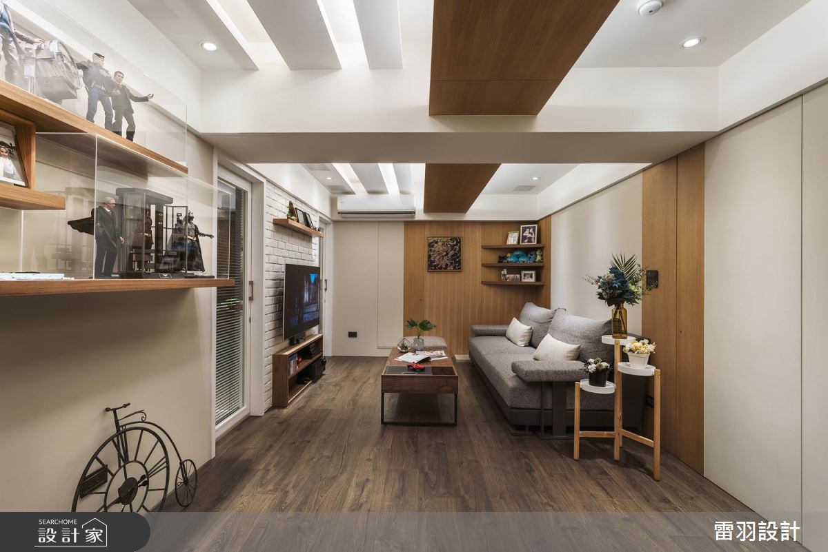 天花板神救援！19 坪現代宅擺脫矮、老、小命運