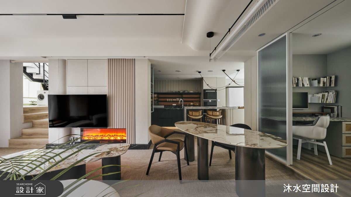 設計師私宅開箱!50坪大齡透天化身清楚系現代宅，大面綠意讓宅家生活超療癒