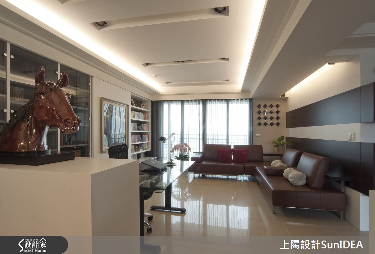 溫潤大宅的流金質感 55 坪蘊藏的熟韻味