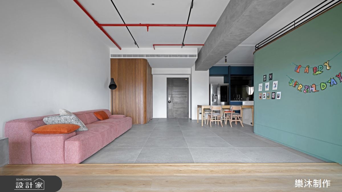 活力親子宅給小家庭早晨曬太陽、夜幕觀景的恬淡日常