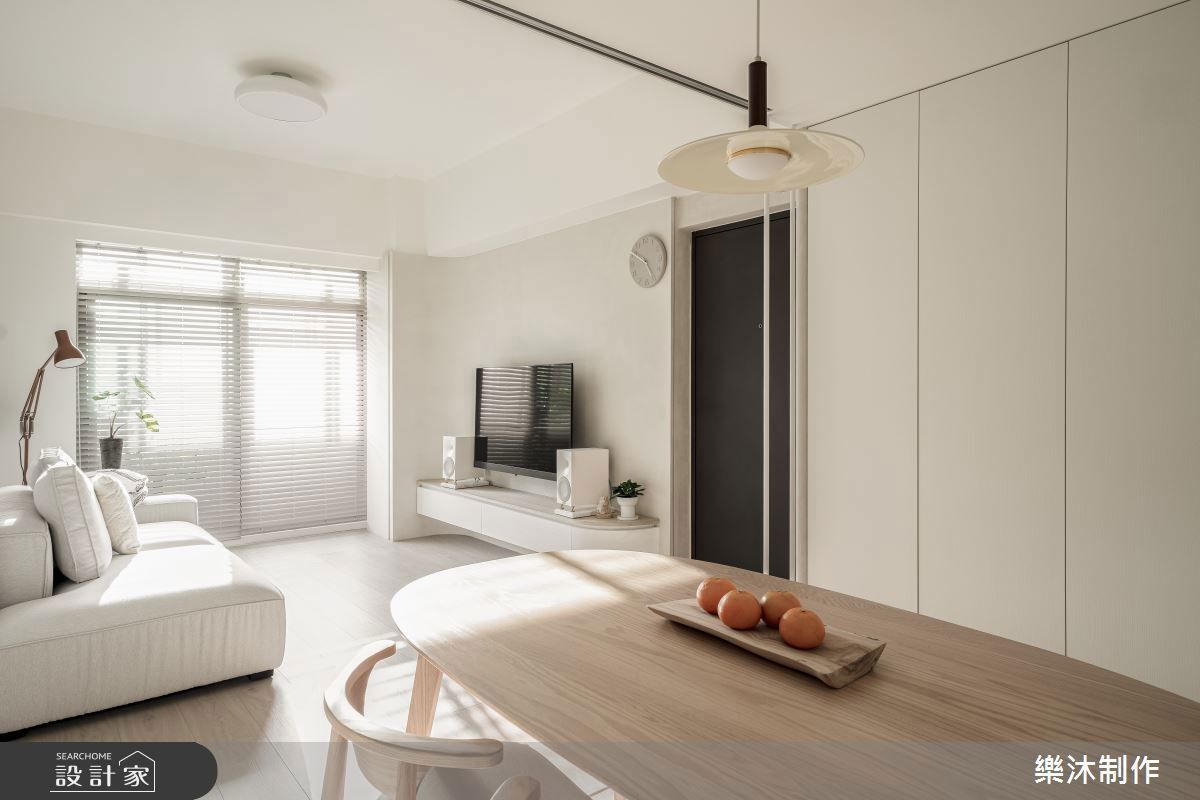 用白光寫下生活篇章！23坪北歐宅翻新，打造大人與貓的靜好時光
