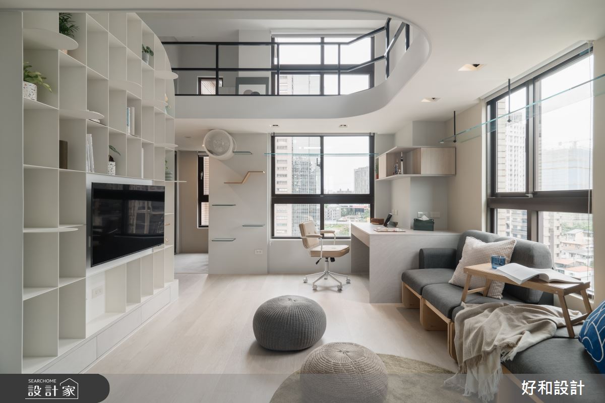 令人嚮往的和諧生活！打開空間享受日光中人與貓的優雅漫步