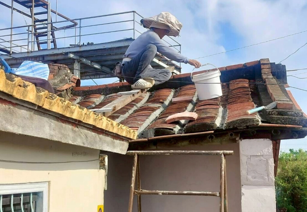 修屋頂送溫暖　南市府攜手土木公會助獨居長者修繕家園