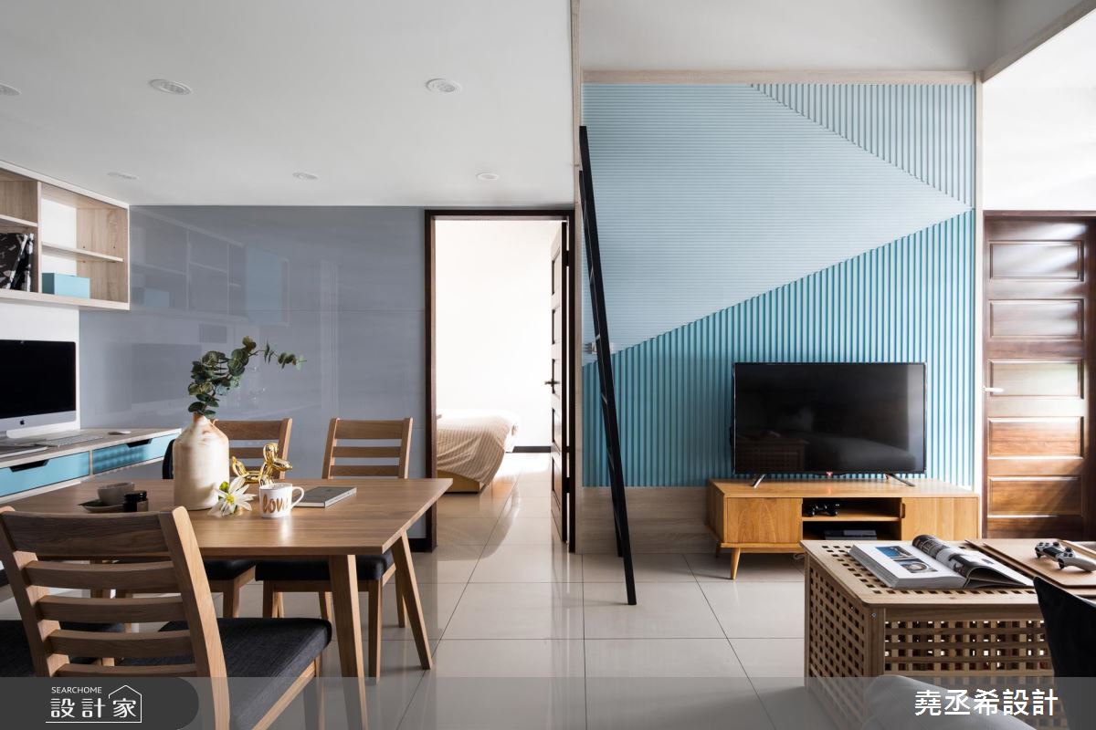 中古屋整修百萬方案！小資夫妻適用的北歐風夾層新婚宅