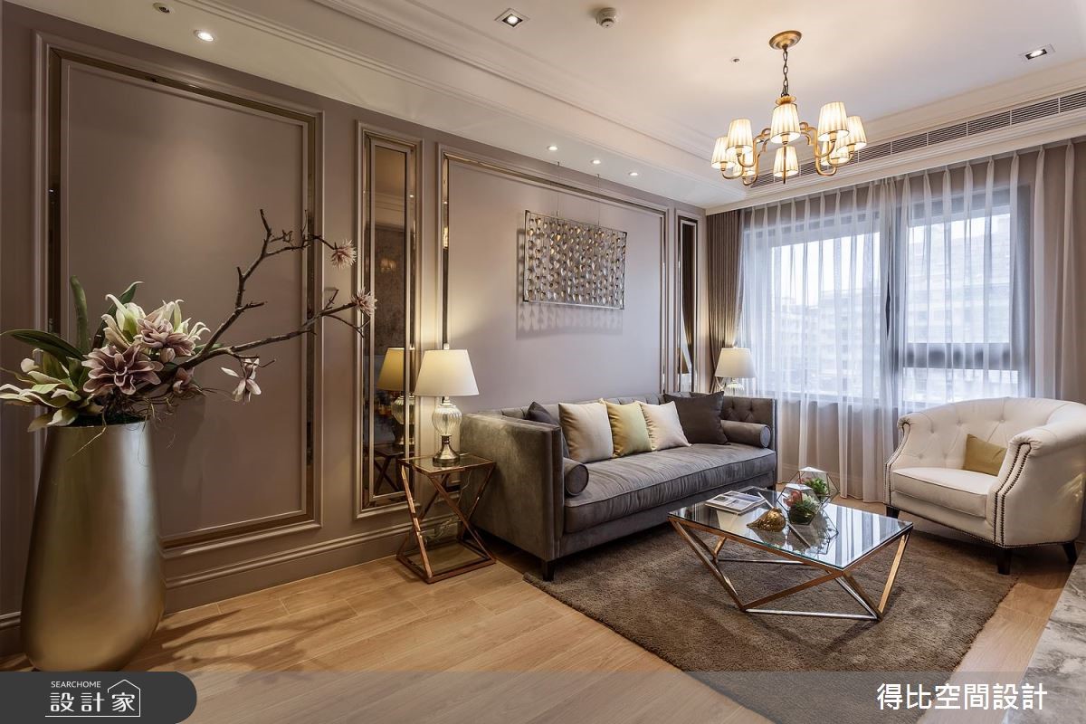 一探優雅人生的居家美學！演繹時尚新古典的24坪小豪宅