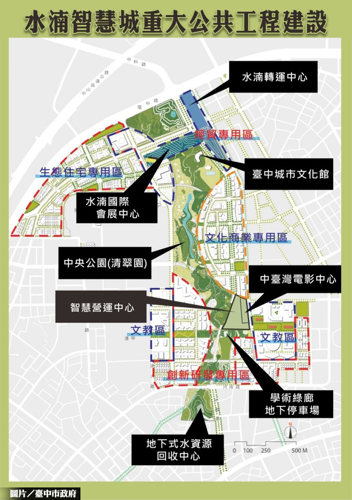 國際創意團隊  打造水湳營運中心