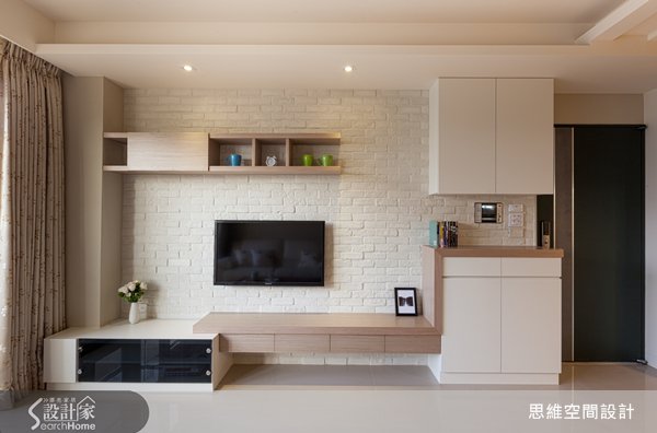 就愛北歐風的家！洋溢幸福氣息的 22 坪暖白色新婚宅