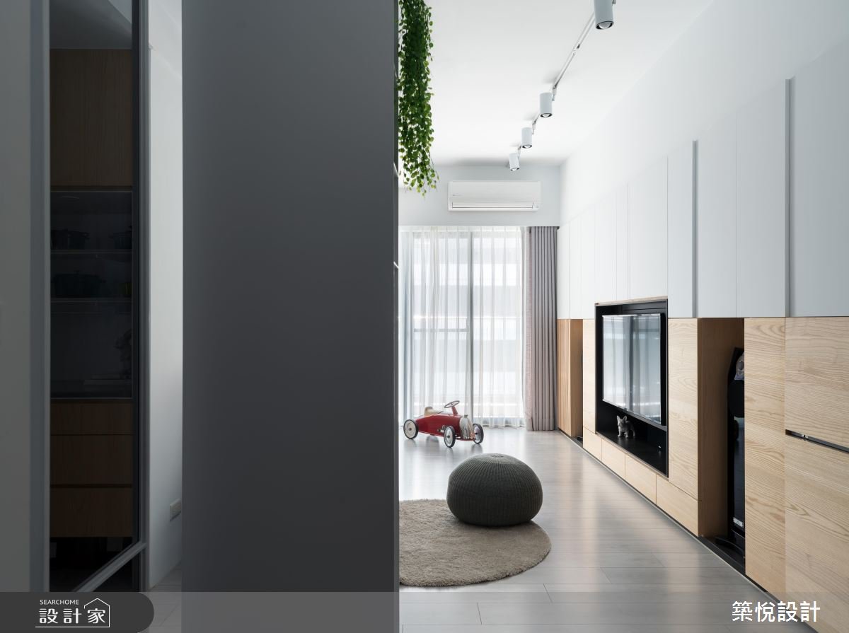實現一家三口夢想！ 揉合機能與淨透美學的北歐風小宅