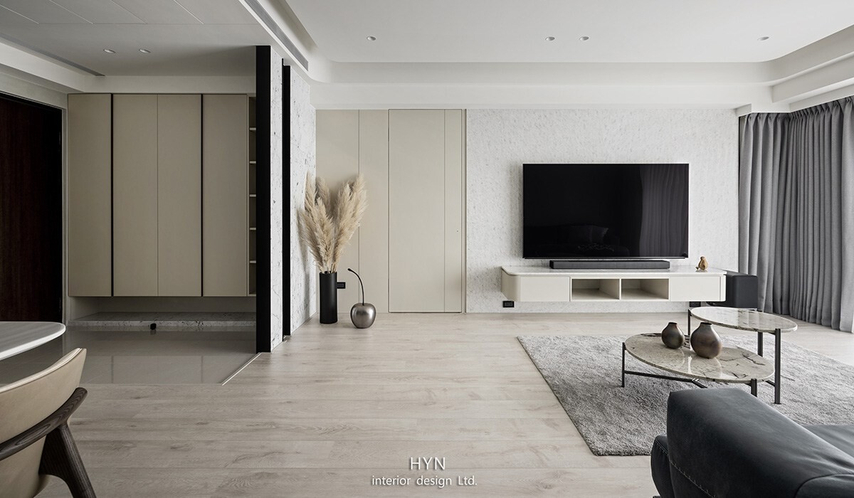 侯宥楠室內設計：都會淬彩 以深淺對比重構生活的明暗節奏