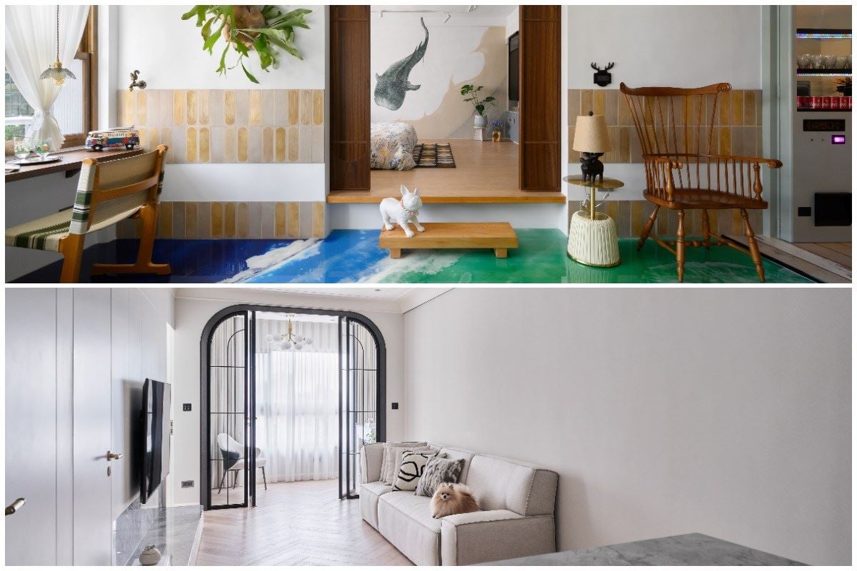 【TV】開箱設計師家！家中踏浪老屋混搭宅x與博美犬的優雅法式宅