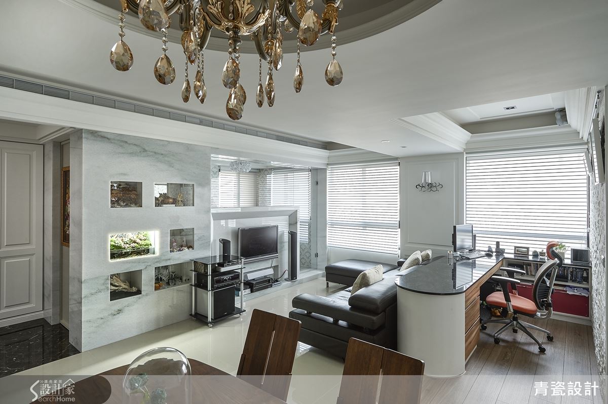 悠揚如音符‧幸福滿溢的美式輕古典華宅