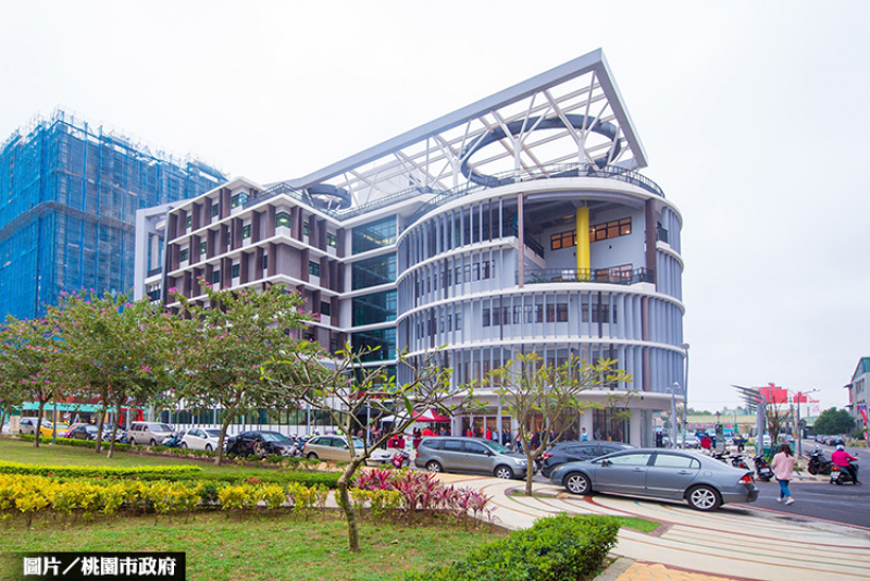 中壢地政事務所竣工 結合社會綜合福利中心