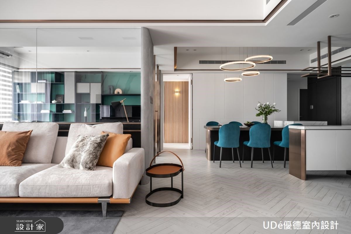 打造好採光、空間感的不敗祕訣！45坪時尚親子宅，找回中古屋的精緻神采