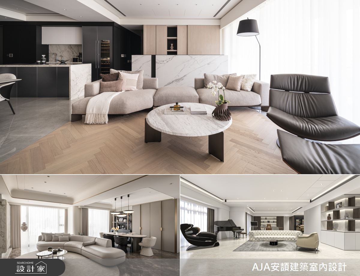 開放式設計、無阻礙採光、溫暖色調，讓療癒客廳陪我們好好過日子！