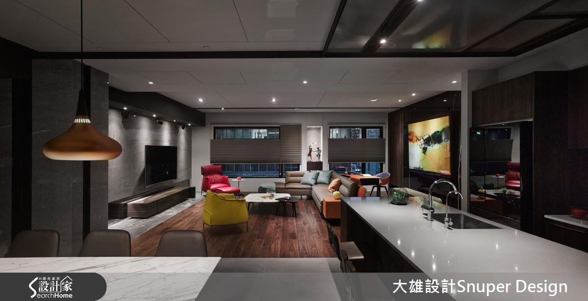 把藝術品的顏色借來用  奢華訂製人如其家特色宅