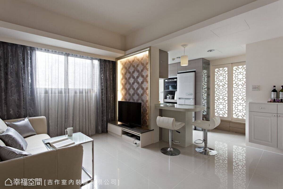 小夫妻輕鬆成家 16坪美式甜蜜小窩