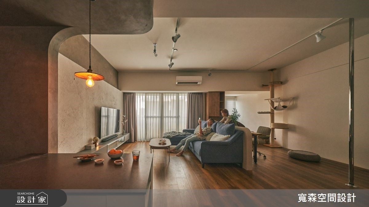 隱藏於都市的朦朧秘密花園混搭宅，日式古樸、現代俐落、中式懷舊三個願...