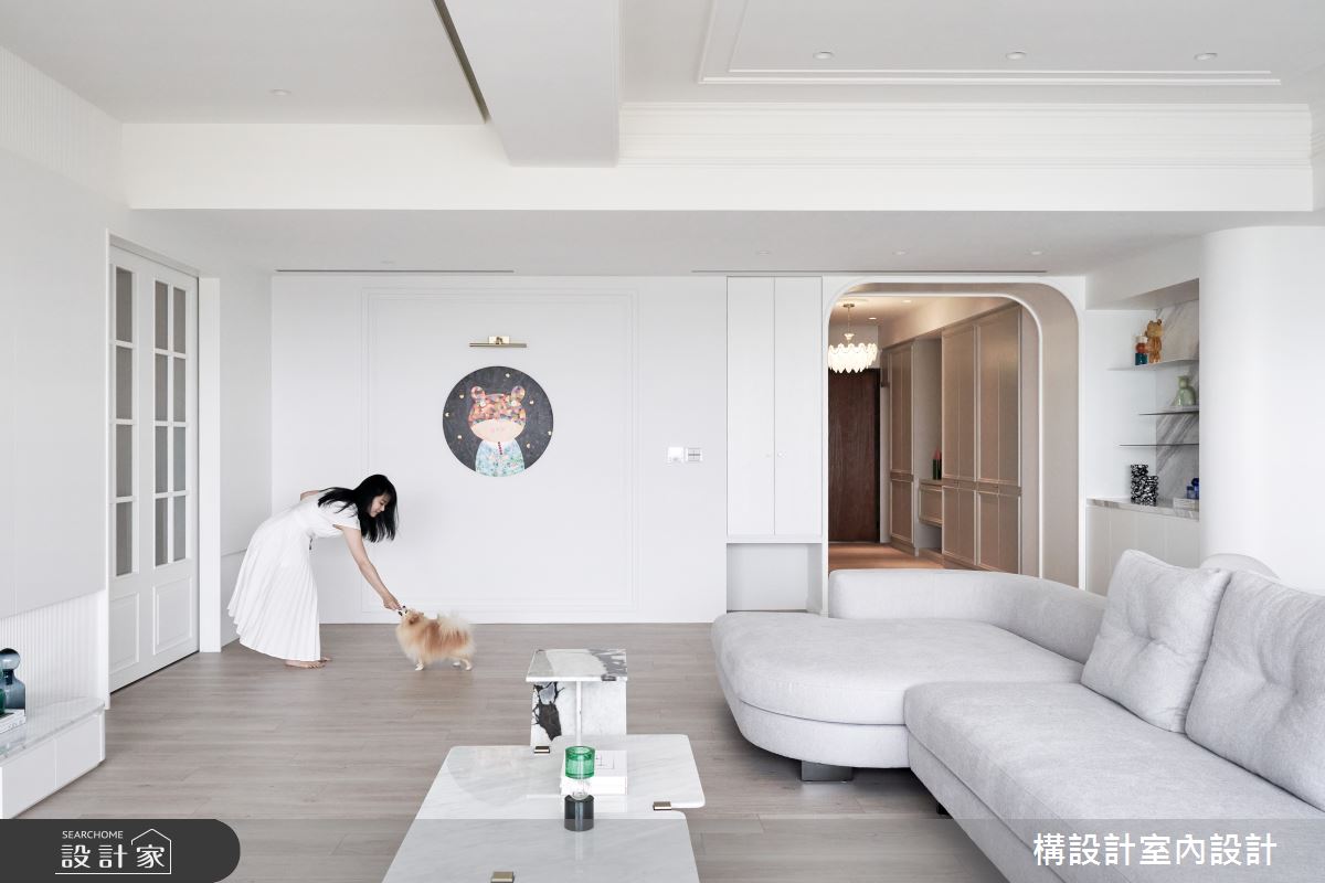 每天回家看海的夢想，被實現了！新古典居家與窗外海景的優雅交融