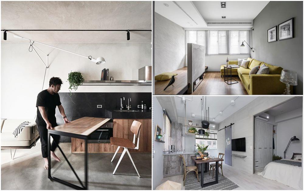直擊 9 位單身男女的微型宅，一窺小空間的複合式神設計！