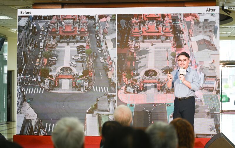 翻轉桃園舊城　新民立體停車場公辦都更正式簽約動工