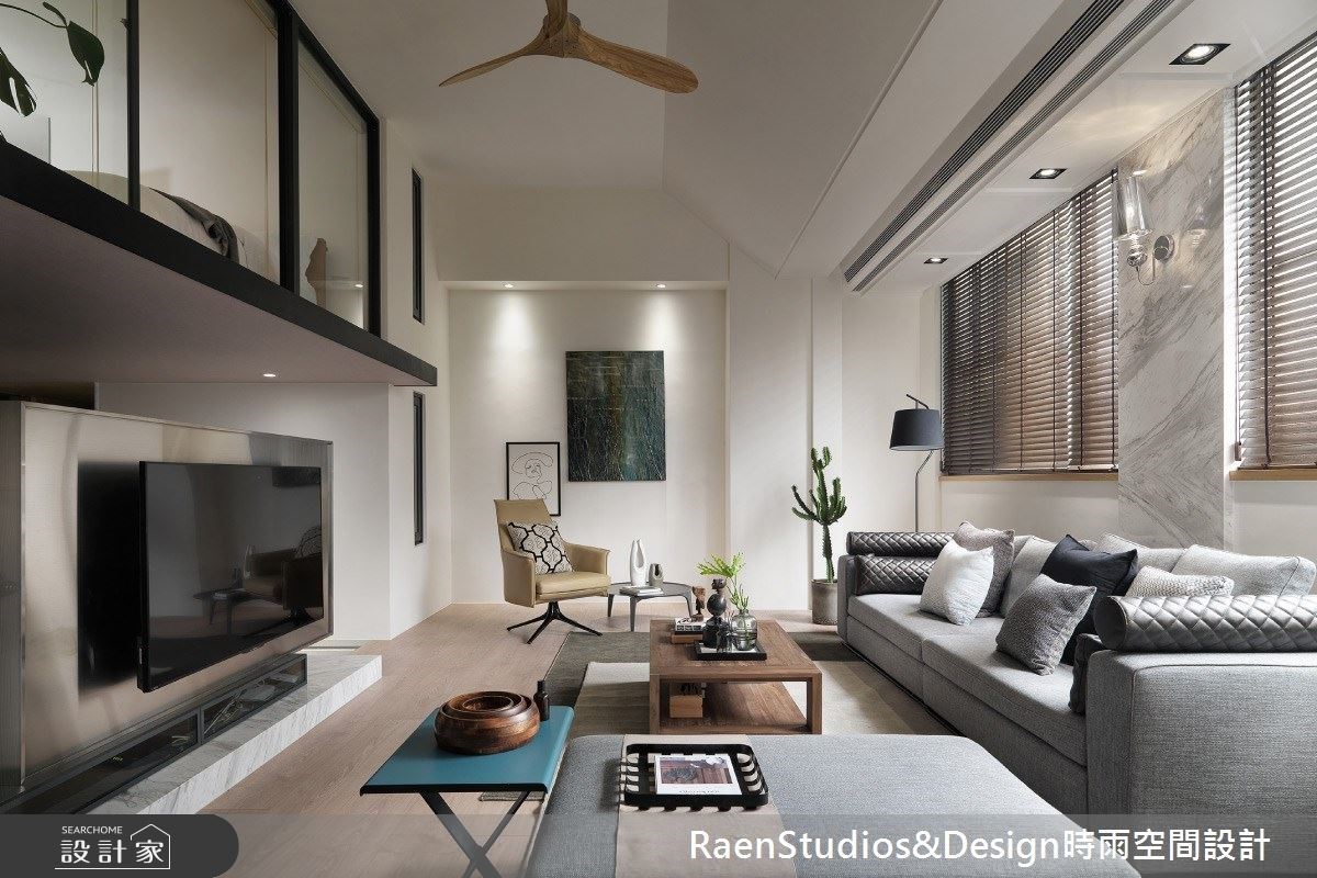 破解18.6坪封閉老屋  在工作之餘享受現代風輕鬆優雅的專屬時光