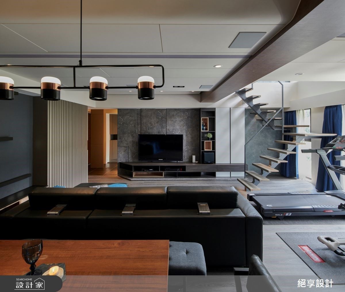 【TV】系統櫃玩出陽光設計感樓中樓孝親宅