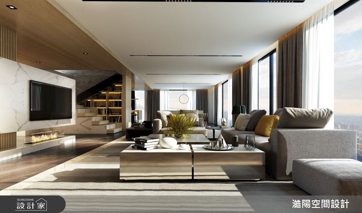 Salute！精品級酒窖私藏 300 瓶世界名酒，在百坪現代豪宅開啟時髦宴飲風...