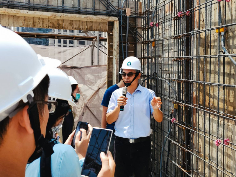 「建築安全履歷協會」與「仁發建築」攜手在竹北市的「仁發喜悅」建案舉...