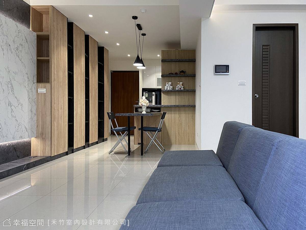 現代語彙敘寫清新親子宅│現代風│18坪