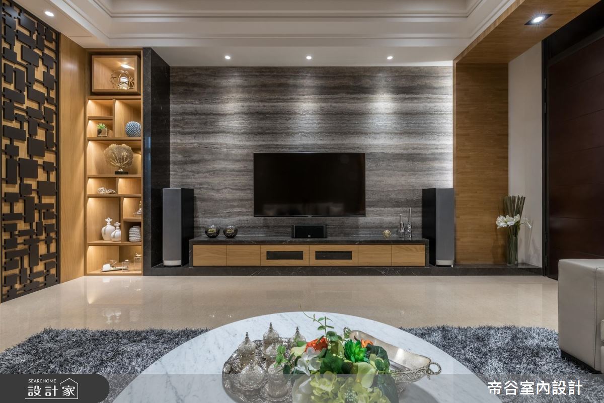 在大器中看見細膩度！百坪透天盡展新東方風精神