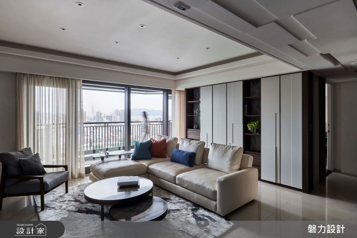 被天地之美喚醒的城市綠洲！55坪現代人文居家，書寫一家四口的快意時光