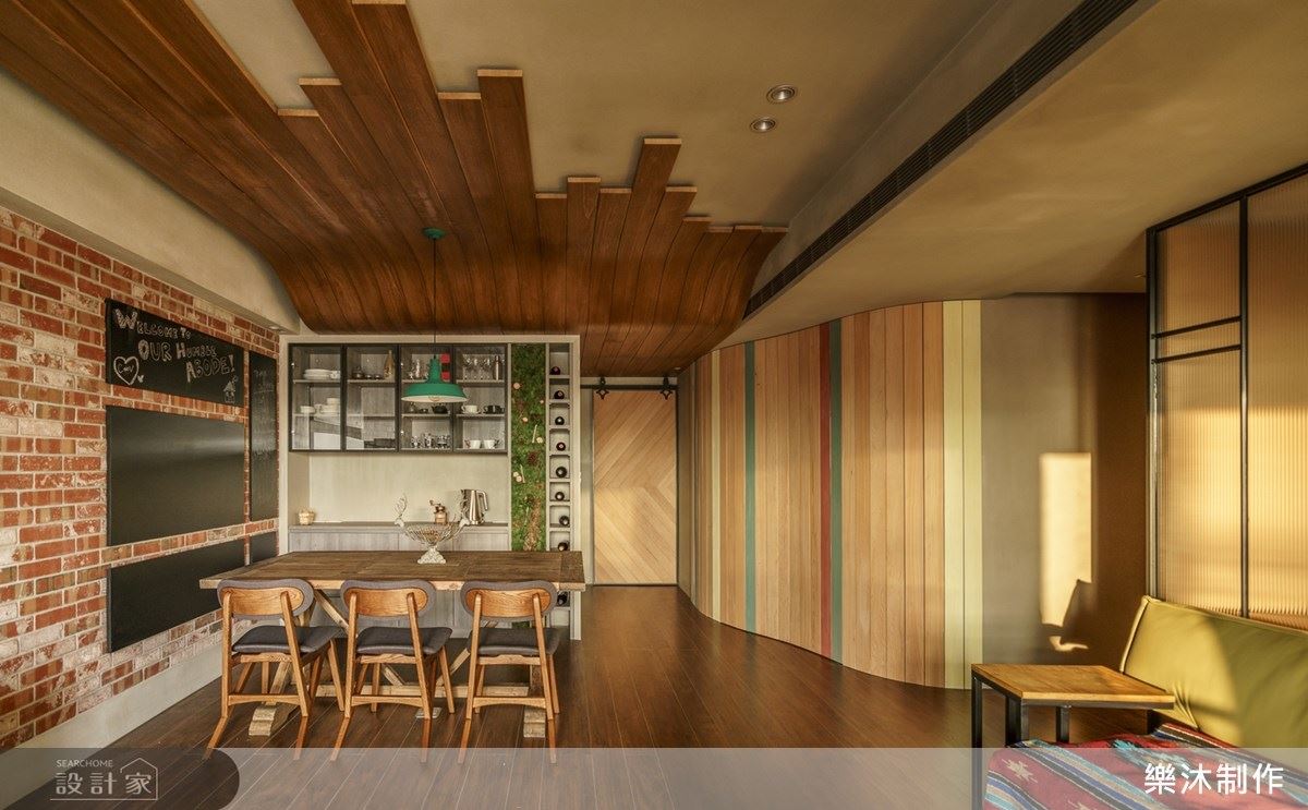 欺騙視覺的收納術　直線轉個彎變出儲藏室