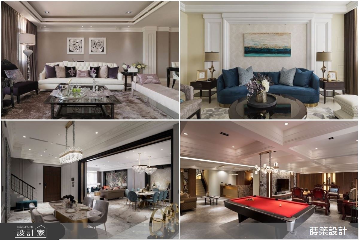 奢華品味的儀式感透天別墅，新古典設計師教你這樣打造！