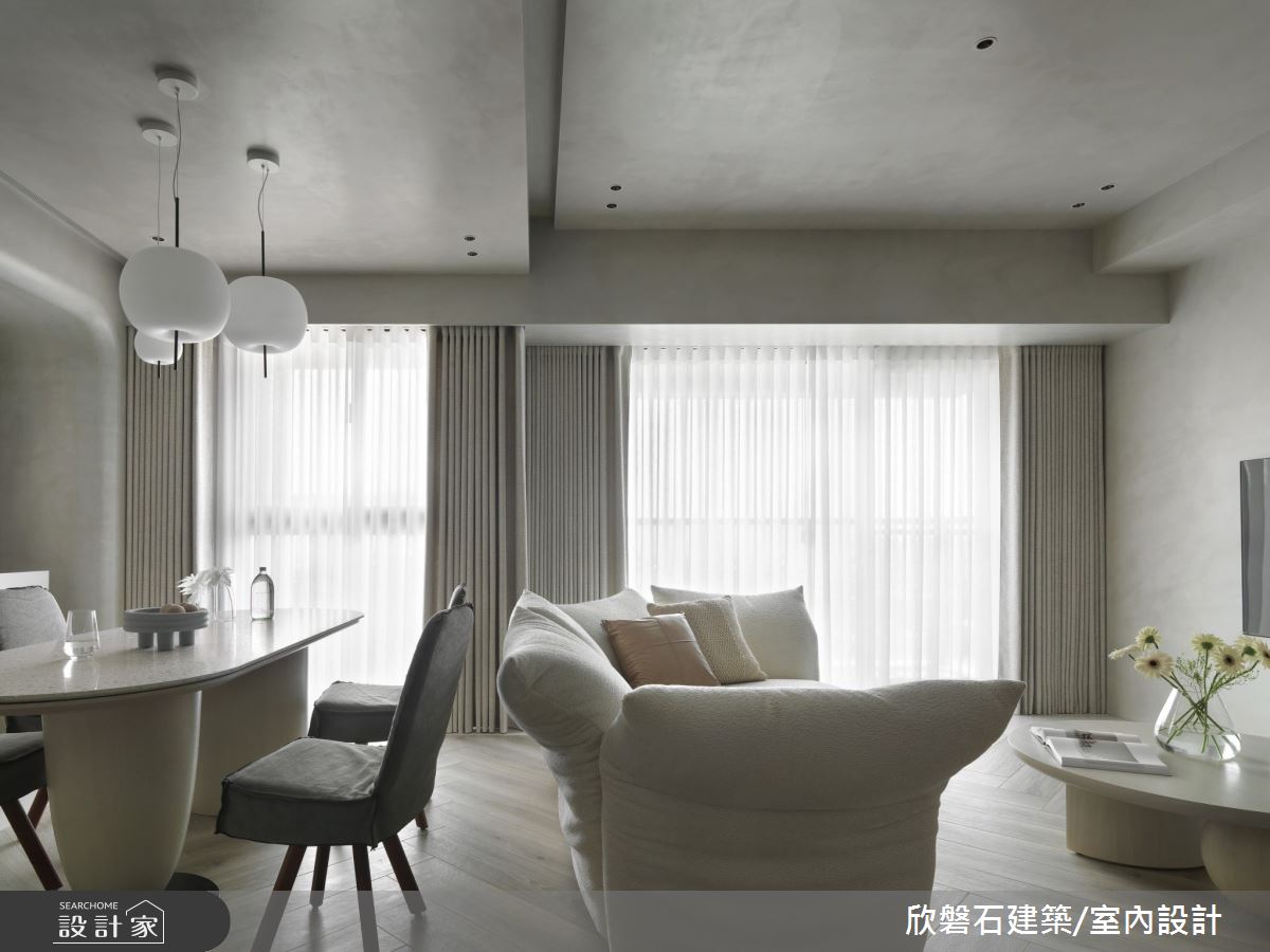 單身宅正流行！獨立鞋櫃室、中島及弧形生活感展示櫃，體現具溫度侘寂美學