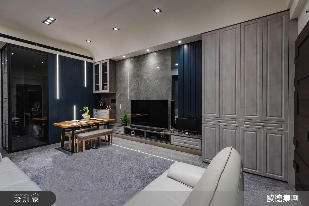 透天別墅揉捻現代輕奢與古雅!三代同堂六人共居也能張弛有度